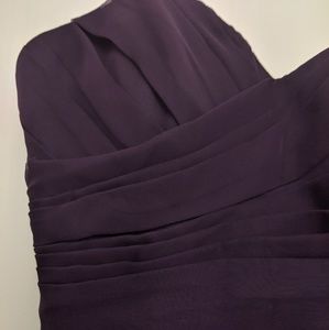 NWT Eggplant Elegant Sweetheart Cocktail Dress